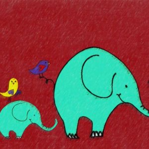 Whimsy Elephant II
