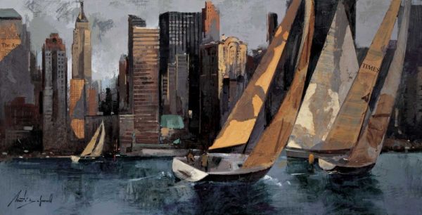 Sailboats in Manhattan I