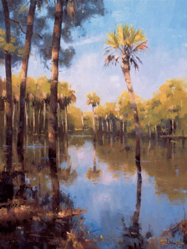 Palms on Water II