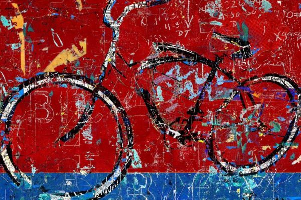 Red Graffiti Bike
