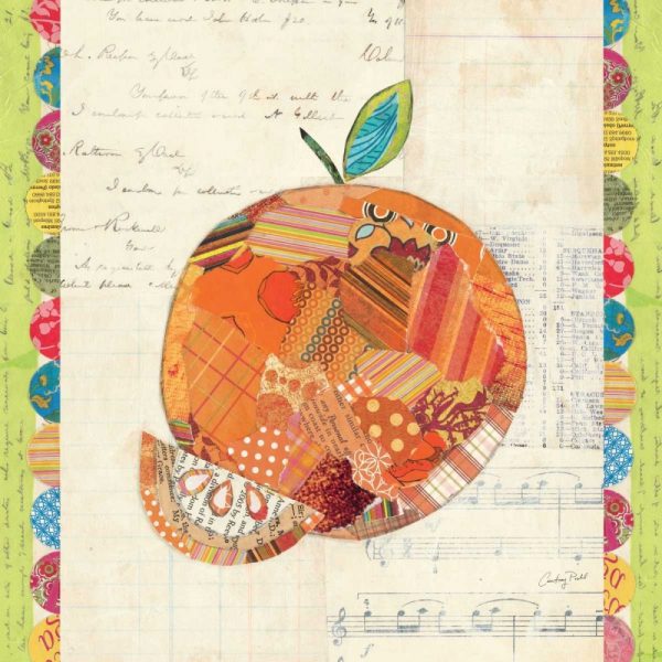 Fruit Collage IV - Orange