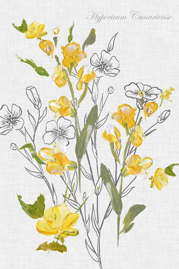 Botantical Yellow Flowers
