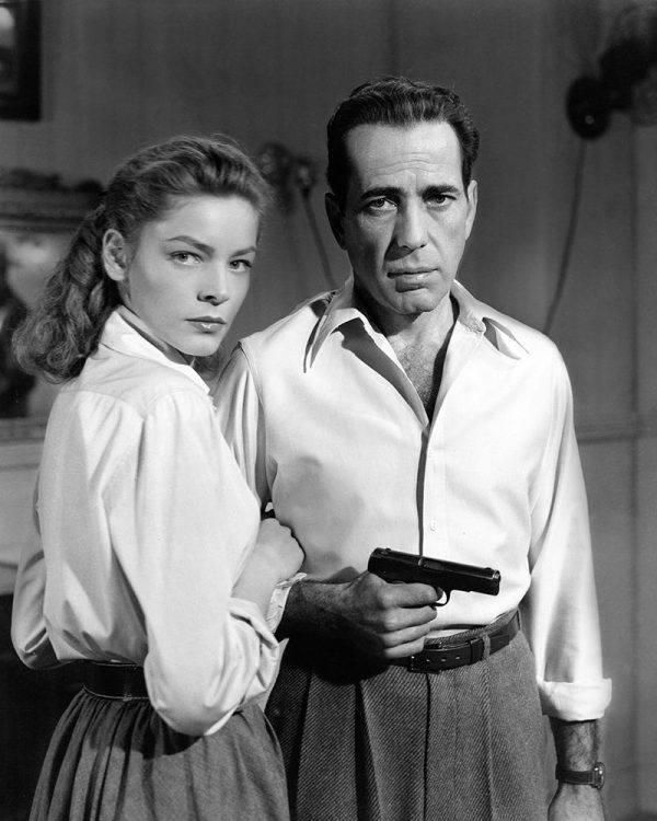 Lauren Bacall and Humphrey Bogart in Key Largo 1948