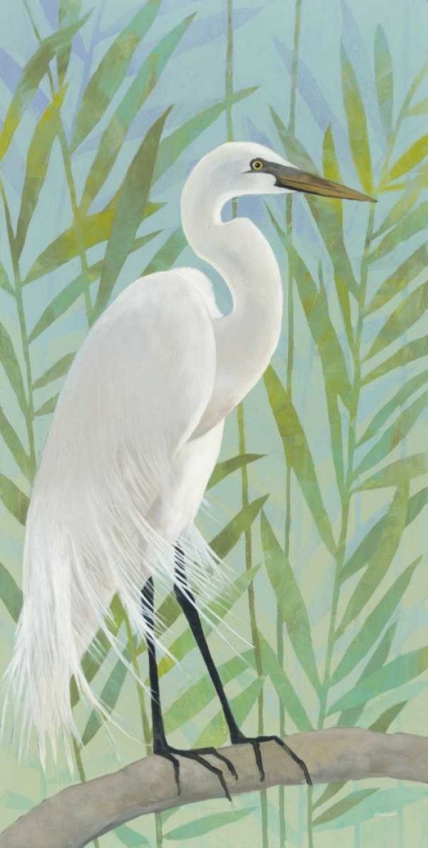 Egret by the Shore I