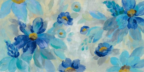 Blue Flowers Whisper I