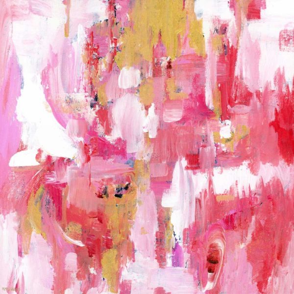 Abstract Dream Pink Gold
