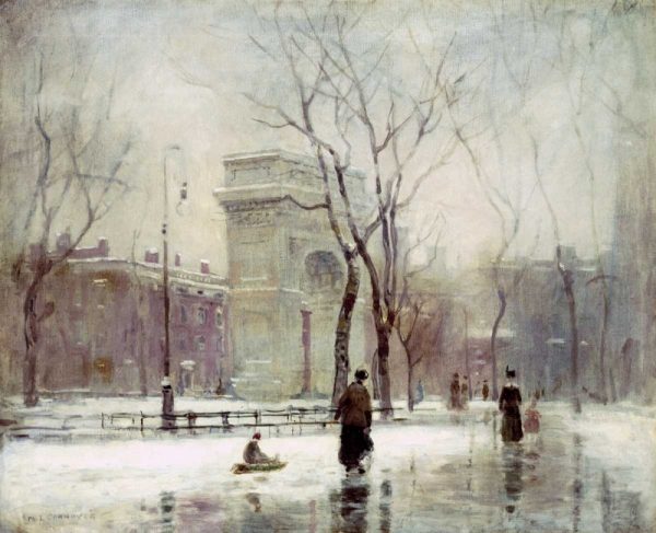 Winter In Washington Square