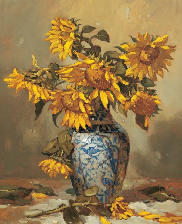 Sunflowers in Vase II