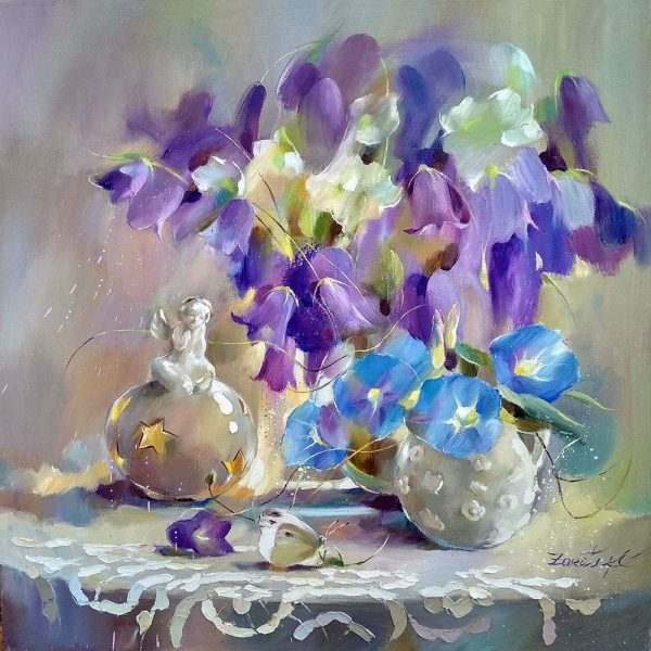 Blue and Purple Bouquet
