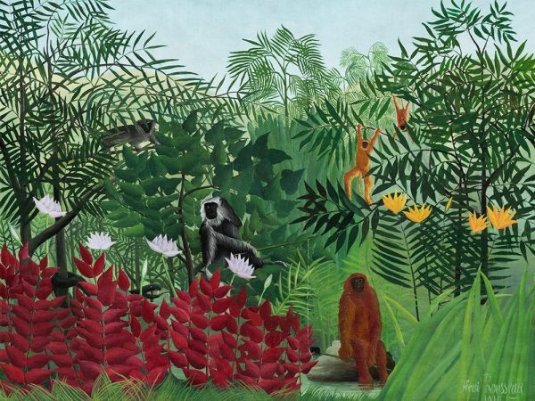 Tropical Forest with MonkeysÂ 1910